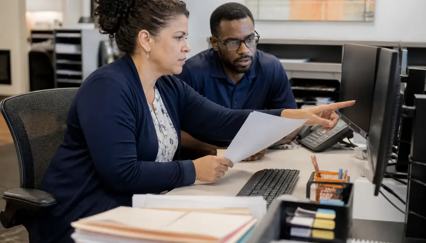 Practice manager comparing medical billing software pricing and workflows