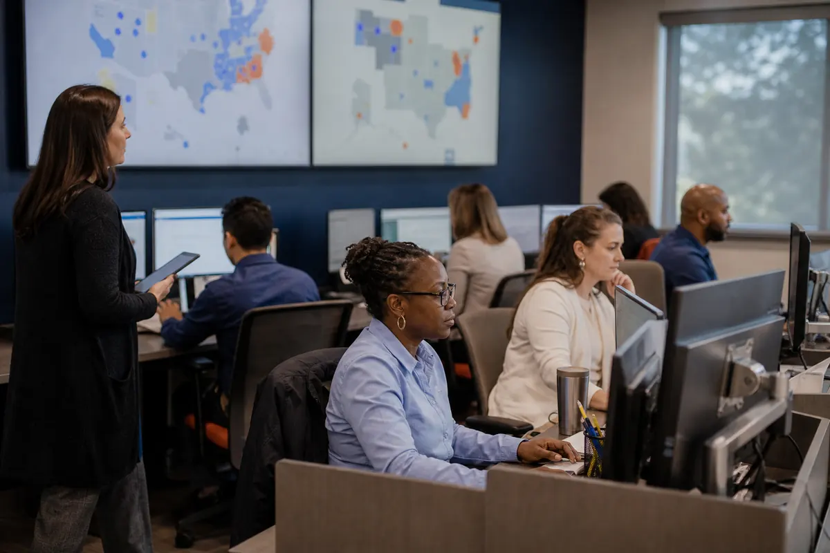 Medical group operations team coordinating billing across clinic locations