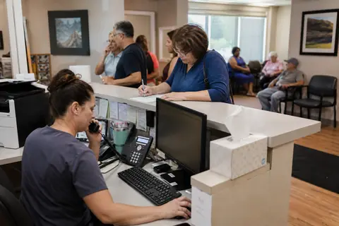 Family Medicine practice staff managing patient and billing workflows