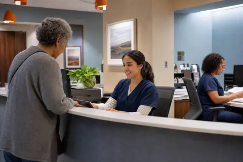 Geriatric Medicine practice staff managing patient and billing workflows